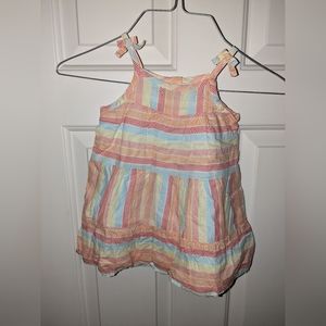 Gymboree 12-18M Striped Sun Dress